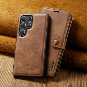 Funda de Teléfono con Tapa Magnética y Tarjetero de Piel Sintética para Samsung Galaxy S26 Ultra S25 Plus S24 S23 S22 A73 A36 <span class=keywords><strong>A53</strong></span> - Product Image 1