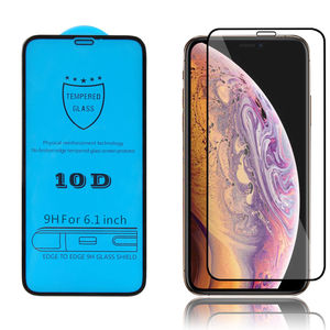 10D Tempered Glass Bảo Vệ Màn Hình 9 H Đầy Đủ Màn Hình Bìa Bảo Vệ Cuộn Phim Cho <span class=keywords><strong>iPhone</strong></span> <span class=keywords><strong>6</strong></span> 7 8 Cộng Với X XR XS Max - Product Image 1