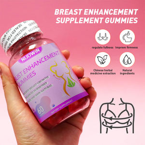 Gomas Veganas Certificadas para Aumento dos Seios, Mastigáveis Naturais Firmadores de Feno-grego para o Bem-Estar Feminino, Suplementos Nutricionais - Product Image 3