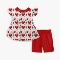 Pyjamas pour bébé de haute qualité, vêtements de nuit pour bébé, pyjamas en bambou, design personnalisé, ensemble de vêtements pour fille, pyjamas pour bébé fille