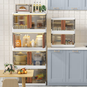 صندوق تخزين قابل للطي من هايكسينغ بسعة 95 لتر/72 لتر صديق للبيئة مصنوع من البلاستيك لتخزين الألعاب والتعبئة بشكل مستطيل - Product Image 4