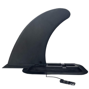 ครีบหางปลาแบบถอดได้สำหรับกระดานโต้คลื่นและเรือคายัค ยี่ห้อ Lcosoprt รุ่น Sup Paddleboard Snap On Tail Fin Insert Type Fish Fin Pin Type Detachable Rudder - Product Image 3