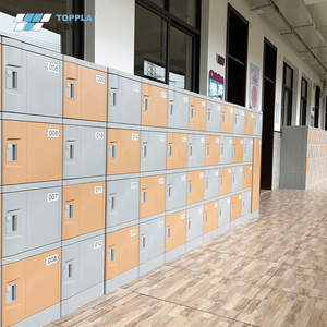 Hiện Đại Trong Nhà Màu Hồng Lưu Trữ <span class=keywords><strong>Locker</strong></span> Cửa Duy Nhất 2-Hai Lớp Tủ Ngón Tay In Khóa Bệnh Viện Giường Bên An Toàn Thể Thao Lưu Trữ Cho Khách Sạn - Product Image 6