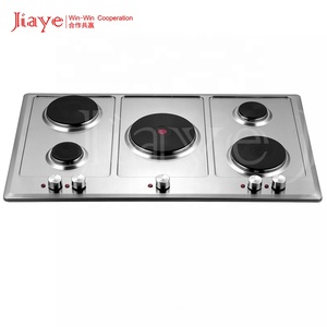 Cuisinière intégrée en acier inoxydable <span class=keywords><strong>pour</strong></span> brûleur à gaz domestique et cuisinière à <span class=keywords><strong>induction</strong></span> électrique en céramique Combi appareil <span class=keywords><strong>de</strong></span> cuisine <span class=keywords><strong>plaque</strong></span> <span class=keywords><strong>de</strong></span> cuisson à gaz - Product Image 2