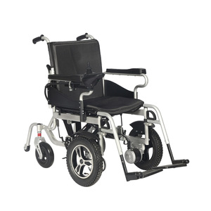 Kursi roda listrik lipat otomatis penuh, alat bantu mobilitas terapi dengan tempat duduk t108-20 50141 - Product Image 1