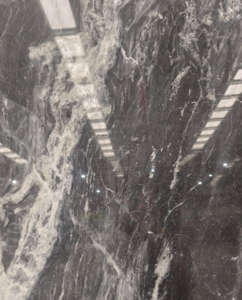 SH STONE Carrelages de sol polis de luxe Dalles de marbre gris Barca pour panneau mural - Product Image 3