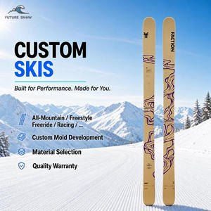 Fabricant OEM de skis, outillage privé, construction personnalisée, <span class=keywords><strong>ski</strong></span> hybride tout-terrain carbone/bois/fibre de verre, garantie mondiale d'un an - Product Image 1