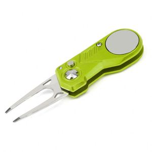 Nouvel Outil de Réparation de Divots Pliant en Aluminium Coloré pour Hommes, Accessoire de Golf de Luxe en Métal, Type Couteau à Rabats - Product Image 5