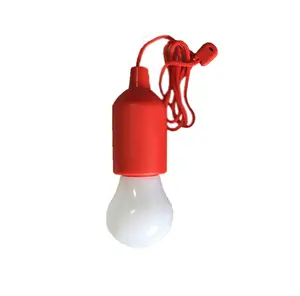 Светодиодная лампа с кабелем, декоративная светодиодная лампа с натяжным шнуром для наружного и внутреннего освещения