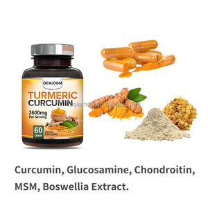 OEM/ODM Kruidensupplementen voor gewrichten & hartgezondheid, kurkuma capsules, biologische kurkuma & boswellia extract capsules - Product Image 4