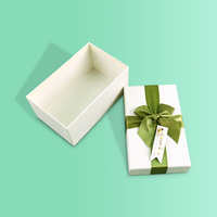 Caja de cartón rígida de impresión personalizada de lujo SENCAI con tapa y base para paquete de joyería