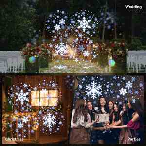 Outdoor Dynamic Stage Light <b>Remote</b> <b>Control</b> Starry Sky Laser Projection Waterproof Red Green Blue Light for Christmas Holidays - Product Image 5