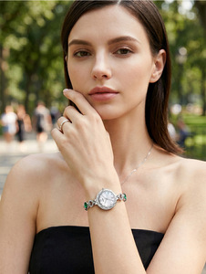 Reloj de Moda para Mujer, Diseño de Pulsera Inspirado en Joyería, Elegante Reloj de Cuarzo para Damas - Product Image 3