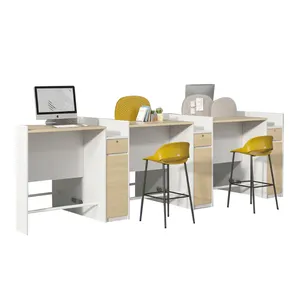 कार्यकारी कार्य केंद्र कक्ष कार्यालय डेस्क लकड़ी के कार्यालय डेस्क आधुनिक कार्यकारी डेस्क कार्यालय टेबल डिजाइन