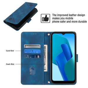 Funda con ranura para tarjeta de billetera con tapa de Pu para Oppo A16k <span class=keywords><strong>A96</strong></span> Realme 6 Reno 9 Kicsktand funda para Sony Xperia 110 5IV <span class=keywords><strong>Poco</strong></span> X5 Redmi Note 11 12 - Product Image 6