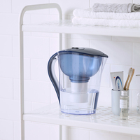 Penjernih Air Alkali Ionizer Filter Ketel Baru 3.8L Menghilangkan Klorin Logam Sedimen Bahan Plastik PP Karbon Aktif