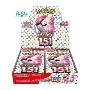 Version japonaise originale scellée de l'anime Pokemoned TCG Sv2a 151 cartes PTCG, boîte de booster avec boîte en papier pour collectionneurs - Product Image 1