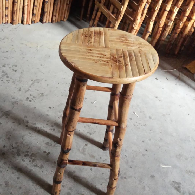 Bambus Barhocker fr Restaurants  Modernes Mbel fr Gastronomie und Garten
