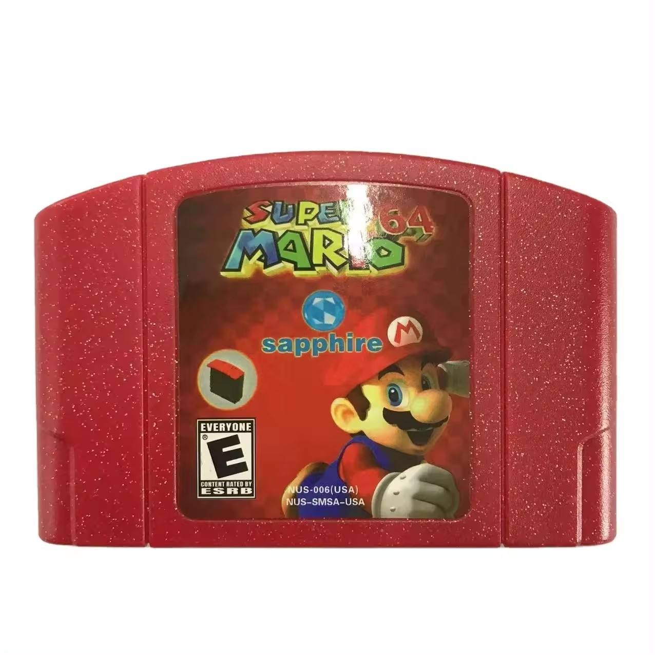 ตลับเกม N64ไพลิน Super Mario 64
