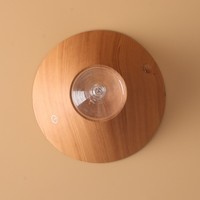 Fabricant chinois Nouvelles Saisons Oem Grain de Bois Ce Rohs Verre Plastique Mini Diffuseur d'Arôme d'Air d'Aromathérapie Sans Eau Ultrasonique