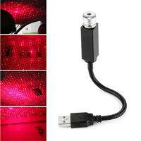 Mini projecteur LED USB produisant l'image d'un ciel étoilé, ambiance brillante, luminaire décoratif d'intérieur, lumière d'ambiance, idéal pour une chambre à coucher, nouveau modèle