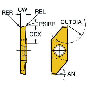 Nigel R/LT225.C200R outils de coupe de séparation <span class=keywords><strong>MACR</strong></span> outils de séparation remplacer <span class=keywords><strong>MACR</strong></span> 3 200-R 1025 - Product Image 5