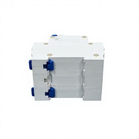 Disjoncteur MCB courbe D MC45-D-2P 3P 1A-40A 400V 4.5kA Montage sur rail Cuivre Protection IP20 Norme IEC60898-1