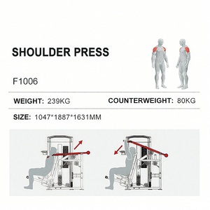WENDY Nouveauté Appareil de musculation multifonctionnel <span class=keywords><strong>pour</strong></span> épaules et poitrine - Product Image 2