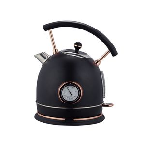 Blue Color 1.8L Retro Stainless Steel Electric <strong>Pyramid</strong> <strong>Kettle</strong> - Product Image 2