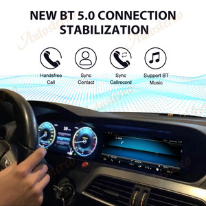 Mercedes-benz C sınıfı DVD OYNATICI-2011 Carplay navigasyon ana ünitesi için Autostereo Android araba CD Stereo 2014 teyp - Product Image 4