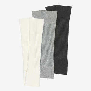 جوارب نسائية كورية التصميم لليوغا والرقص، أغطية أرجل للباليه قابلة للتحويل، جوارب دافئة للساق مانعة للانزلاق، جوارب محبوكة للساق - Product Image 4