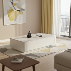 <span class=keywords><strong>Tavolino</strong></span> <span class=keywords><strong>da</strong></span> Caffè Moderno di Lusso <span class=keywords><strong>con</strong></span> <span class=keywords><strong>Piano</strong></span> <span class=keywords><strong>in</strong></span> Pietra Sinterizzata, Set Porta TV, Tavolo <span class=keywords><strong>da</strong></span> Tè <span class=keywords><strong>in</strong></span> Legno <span class=keywords><strong>con</strong></span> Mobile Contenitore per Appartamento - Product Image 3