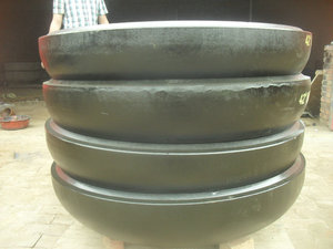 Dished kết thúc mũ đầu xe tăng đầu ASME b16.9 A234 thép không gỉ 304 <span class=keywords><strong>316L</strong></span> 904 mông hàn ống liền mạch kết thúc mũ - Product Image 6