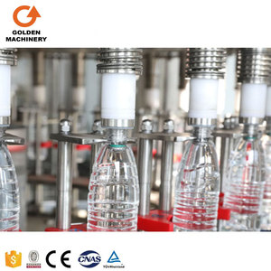 Machine automatique de lavage, de remplissage et de bouchage, 500 ml, 5 <span class=keywords><strong>litres</strong></span>, usine d'embouteillage d'eau minérale, écran tactile PLC, certification CE - Product Image 6