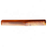 Sisir Saku Penata Rambut Portabel Anti-Statik Bergigi Halus & Lebar Dua Sisi, Motif Kura-Kura, Plastik, Sisir Rambut 2 Arah