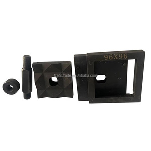 Tùy chỉnh 96x96mm thủy lực Loại trực tiếp đấm vuông chết SYK-8/15 mở khuôn sắt tấm đấm chết Khóa Công Cụ thủy lực - Product Image 2