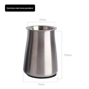 Tamis à café en acier inoxydable 304, filtre à mailles fines, récipient pour les grains, la poudre, le sucre, l'infuseur à thé, passoire - Product Image 4