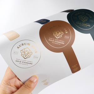 Bao Bì Thực Phẩm Mật Ong Chai Con Dấu Dán Không Thấm Nước Dính Vinyl Thực Phẩm Tùy Chỉnh Biểu Tượng Dán Cho Jar Và Container Niêm Phong - Product Image 6