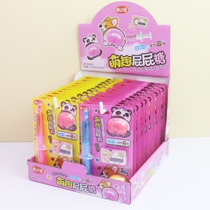 Divertido Pop Rocks Candy Toys Nalgas en forma de fruta dulce Sabor Gummy Dulces con mermelada - Product Image 6
