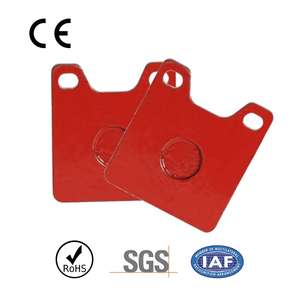 Pastiglie Freno Posteriori in Titanio di Alta Qualità di Fabbrica per Impianti Frenanti Kart Republic KR2 Mad-Croc BRM EVO - Product Image 4