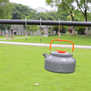 ตะขอรูปตัว S สแตนเลสสำหรับการตั้งแคมป์กลางแจ้ง รับน้ำหนักได้ 30 กก. ตะขอเก็บของแบบคาราบิเนอร์ - Product Image 5