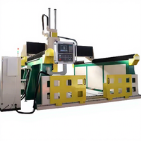 Routeur CNC 5 axes Rongchi de grande taille pour l'industrie du meuble, la fabrication de pièces industrielles et de moules, haute rigidité, PLC