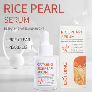 Sérum éclaircissant pour la peau, soin de la peau naturel biologique en gros, sérum de riz perlé pour les taches brunes - Product Image 3
