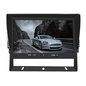 Moniteur avant SeemeTech 1080P <span class=keywords><strong>GPS</strong></span> 10,1 pouces DC24V avec écran partagé, vision nocturne étanche et aide à la marche arrière sans fil – Garantie 1 an - Product Image 1