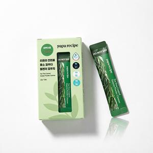 Papa Recipe Tea Tree Control Enzyme Powder Cleanser 1.2g 12 Sticks Nettoyant enzymatique en poudre à l'arbre à thé 1.2g 12 sticks Nettoyant facial pour tous types de peaux - Product Image 1