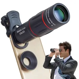 Venta al por mayor 18x telescopio zoom lente de teléfono móvil-Lente de cámara de teléfono móvil, Zoom óptico telescópico 18x