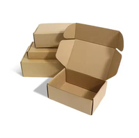 Boîtes en papier personnalisées de petite taille pour l'envoi postal, avec logo de marque, incluant des autocollants pour cartes de visite, du papier toilette et des autocollants pour cosmétiques, pour le commerce électronique.