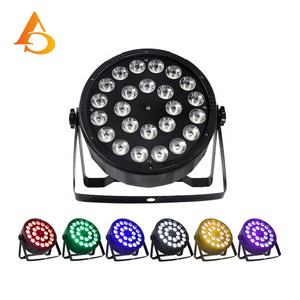 24 Luces LED RGBWA UV de 18 W y 6 en 1 para Escenario, Iluminación de Escenario con Control Remoto - Product Image 2