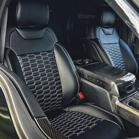 Housses de siège personnalisées en cuir moulé de précision, résistantes à l'étirement et aux décolorations, pour Ford F-150 Raptor 2015-2020