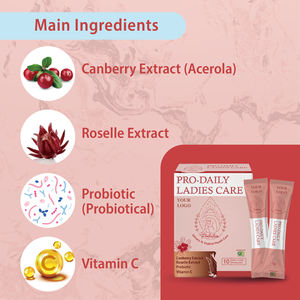 Suppléments vaginaux de santé de poudre de soutien probiotique des voies urinaires des femmes sur mesure - Product Image 3